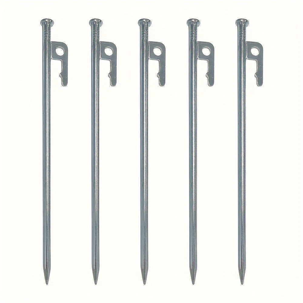 5pcs 29 Outdoor Tent Ground Nails Camping Beach Camp Pegs