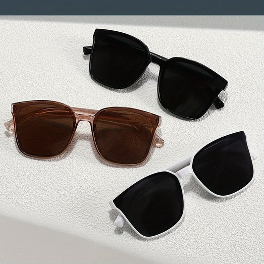 Square Sunglasses UV400 Sun Shades Glasses for Women Men