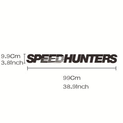 Letter Car Sticker PVC Waterproof Non-fading Decal Front Windshield