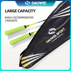 SALYWEE Badminton Racket Bag - Thickened & Abrasion Resistant - Outdoor Training