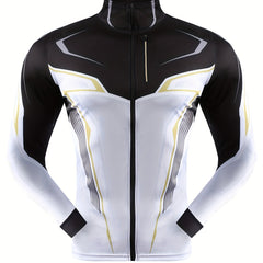 Men's UPF 50 Sun Protection Jacket Long Sleeve SPF Quick Dry