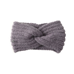 Cable Hairbands Winter Knit Soft Headband Warmer Ear Stretch Women