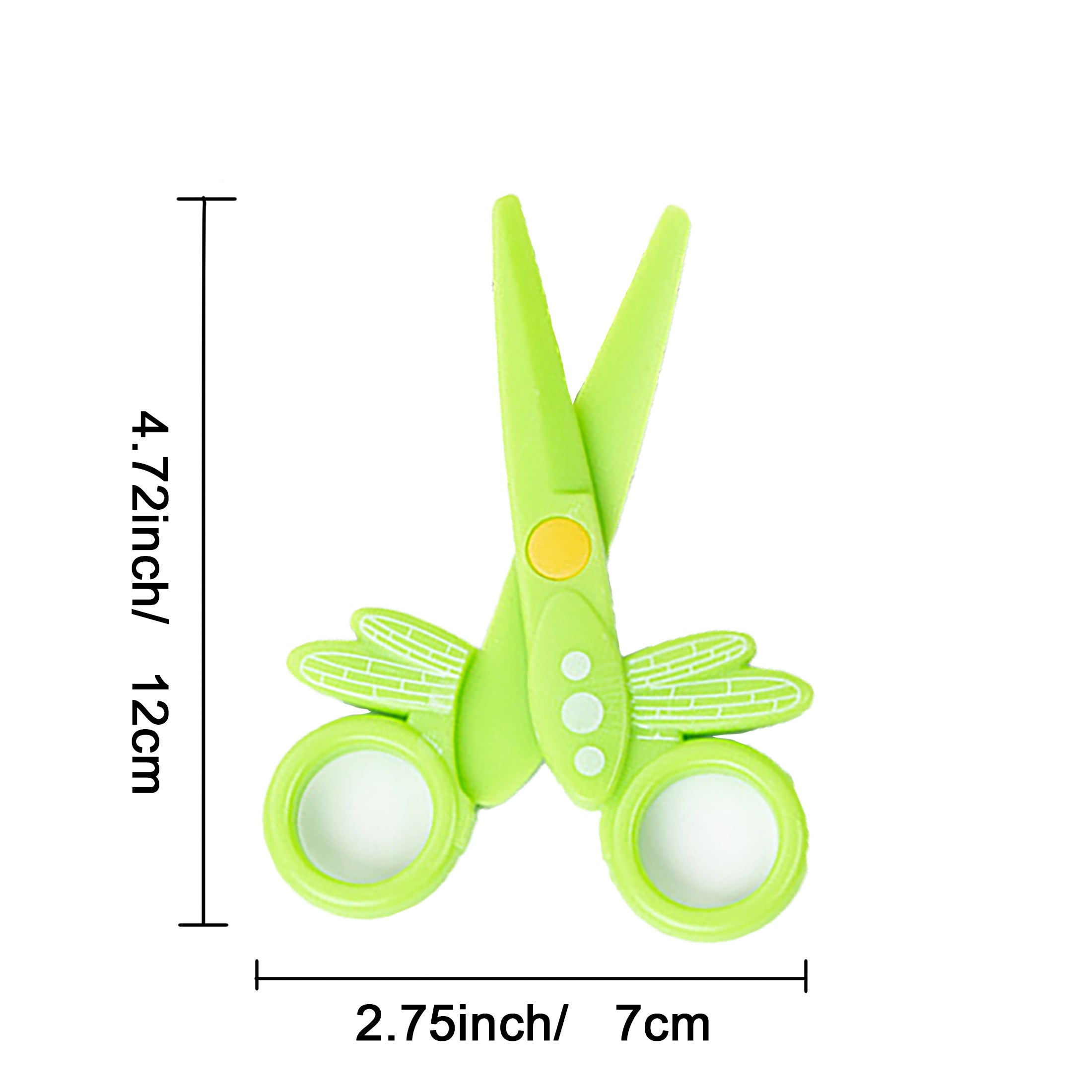 Dragonfly Shaped Toddler Scissors