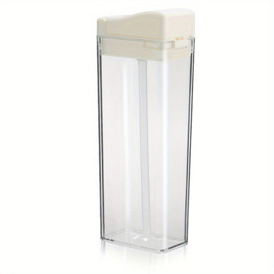 Creative Flat Water Bottle Portable Sport Bottle with Straw