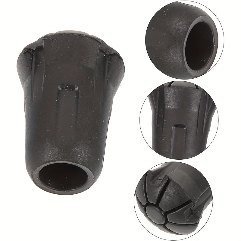 5pcs Trekking Pole Foot Covers Tip Protectors Pads Non Slip Accessories