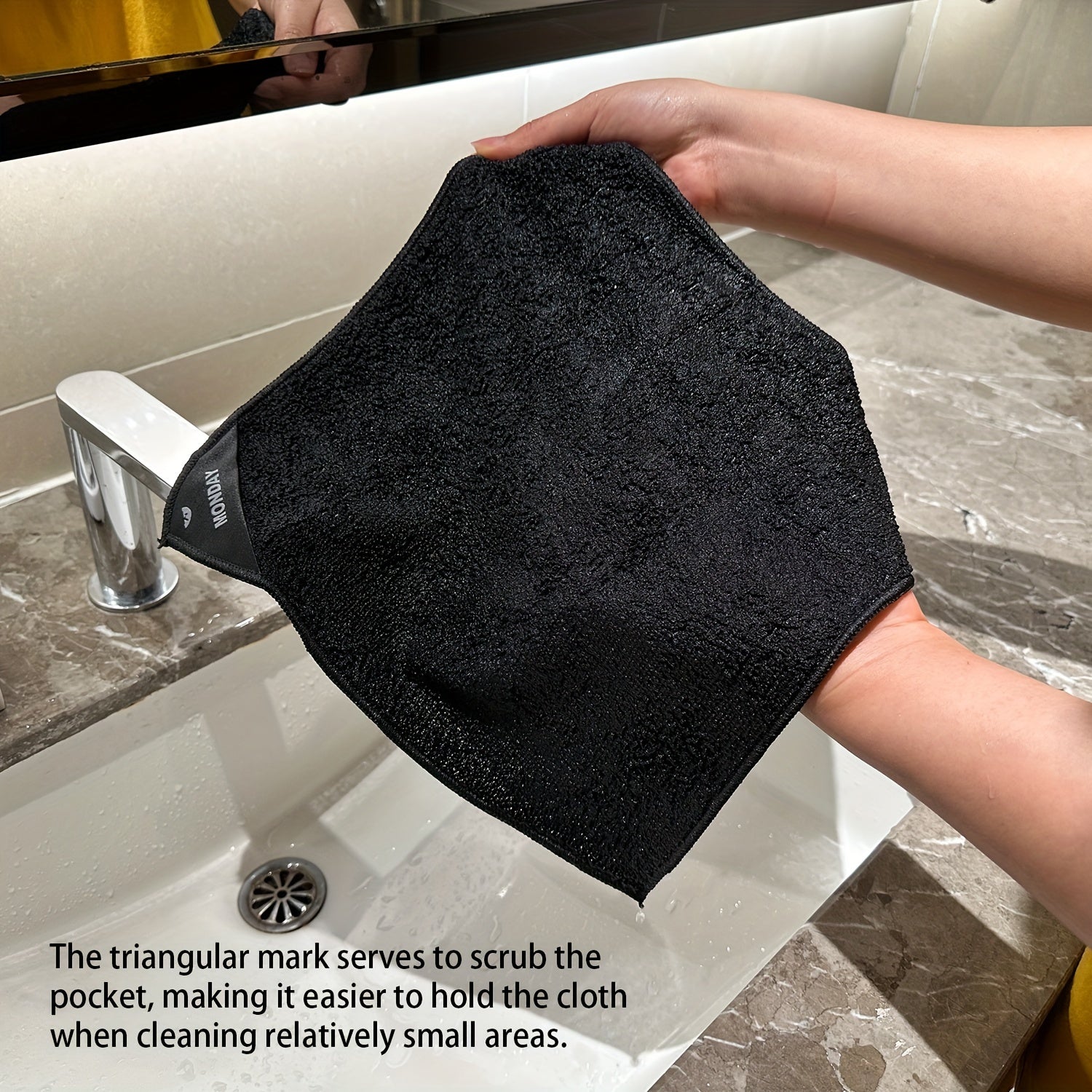 7pcs Microfiber Cleaning Cloth 29.97cmX29 Small Square Cleaning Towels