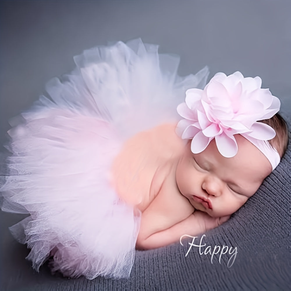 Baby Gauze Tutu Skirt Photography Props Newborn Souvenir Props