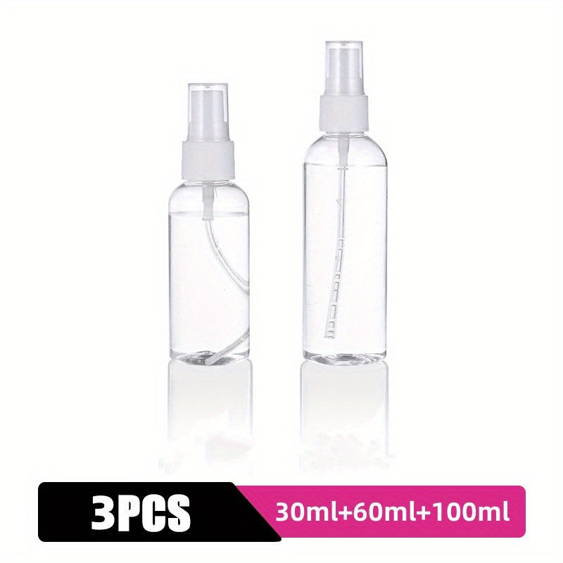 Portable Plastic Perfume Atomizer Mini Spray Bottle 30ml 60ml