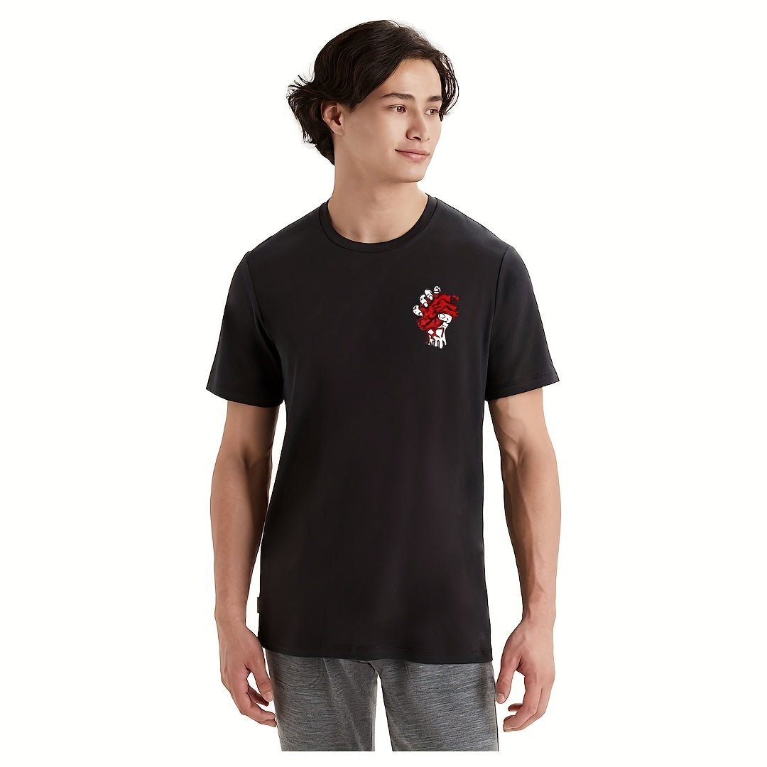 Heart Iron on Embroidery for Halloween Dress Up Men