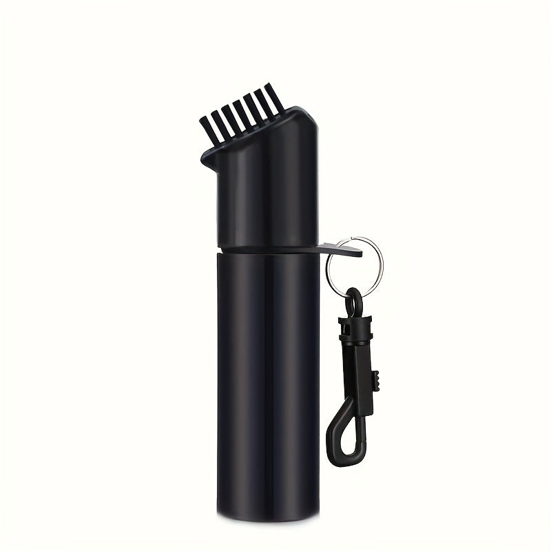 Portable Golf Brush with Removable Hook and Water Storage