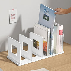 Foldable Book Stand For Desk Organization at School Office Home