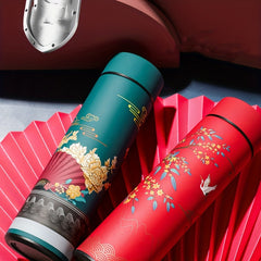 Chinese Style Thermal Water Bottle Smart Insulated Cup