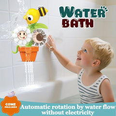 Colorful Flowerpot & Insect Bath Toys