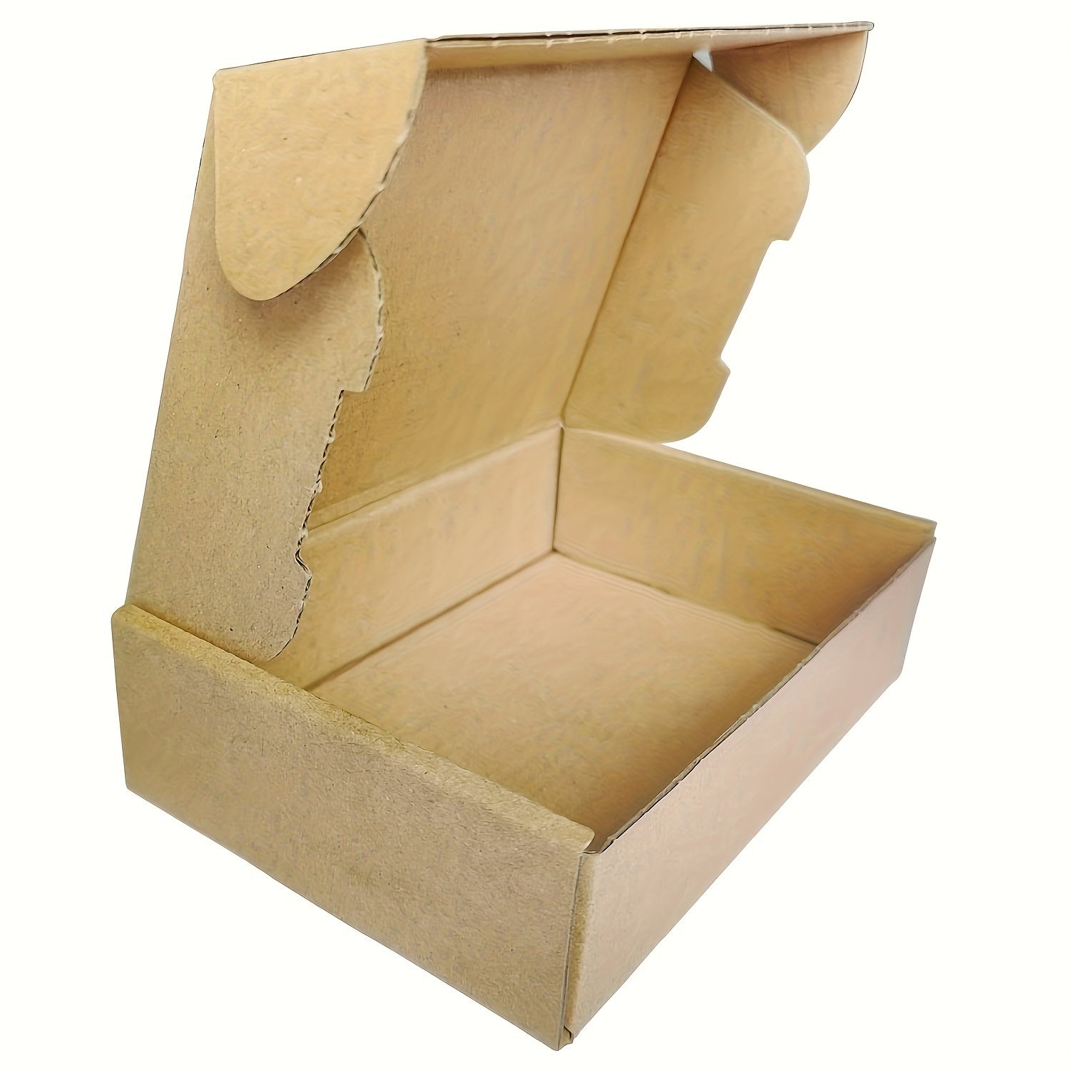 Economy Pack 100pcs Small Mailer Box Packing Box Corrugated Cardboard Box Brown