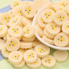 3D Banana Slices Playset for DIY Resin Decor - ABS Material