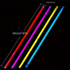 50pcs Glow Stick DIY Party Decoration Halloween Christmas Supplies