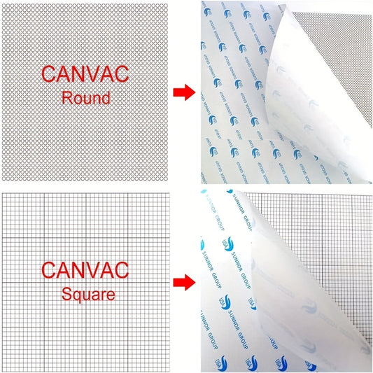 Diamond Painting Canvas with Clear Grid 30x30cm