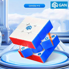 GanCube GAN356m E 3x3 Magnetic Speed Cube Stickerless Educational Puzzle Toy