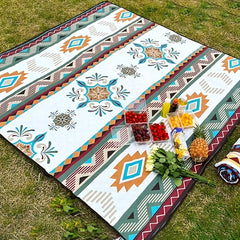 Portable Waterproof Picnic Blanket Foldable Machine Washable Mat