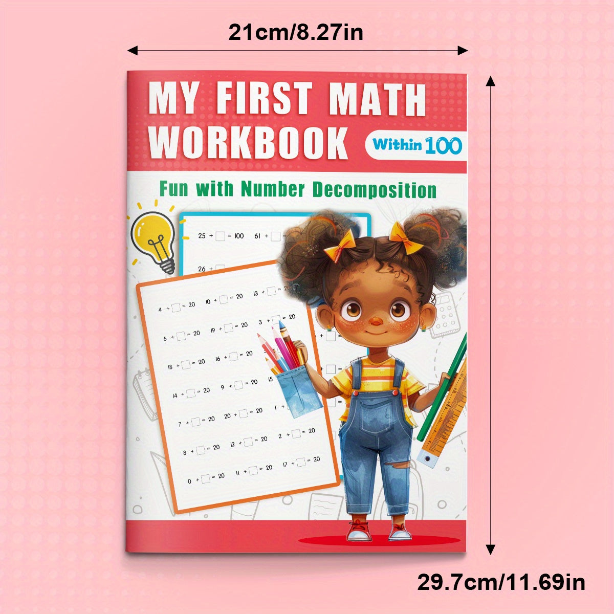 Fun Number Decomposition Math Workbook for Preschoolers