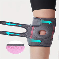 Compression Strap Sports Knee Pads Breathable Meniscus Joint Running Cycling