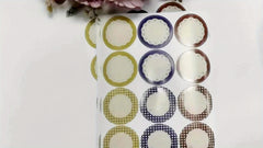 120pcs Canning Label Stickers Multicolored Self Adhesive Stickers For Jar Lids