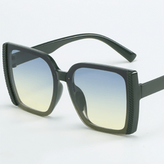 Large Square Sunglasses For Women Men Gradient UV400