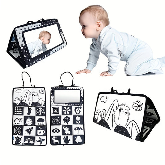 Sensory Crinkle Book, High Contrast Puzzle Toy for Youngsters