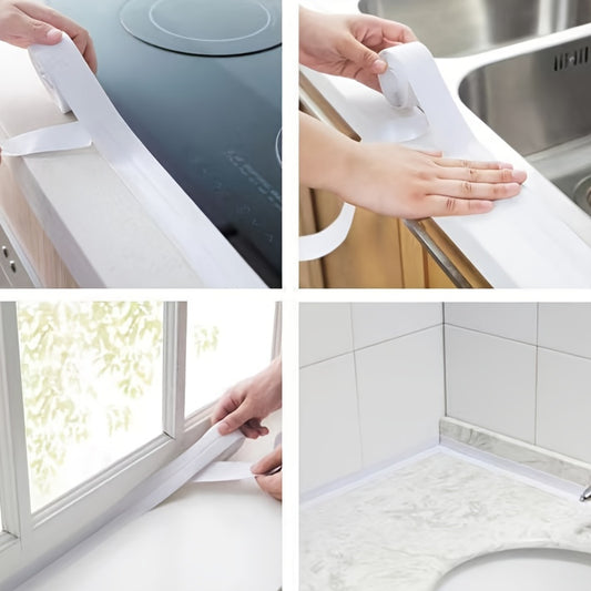 Waterproof Caulk Tape Strip for Kitchen Bathroom Sink Gap Sealing