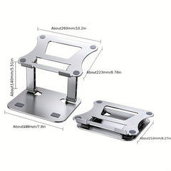 Adjustable Aluminum Alloy Laptop Tablet Stand Up To 17 Laptop