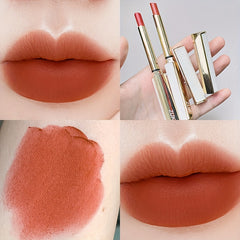 Golden Tube Matte Long Lasting Waterproof Nude Lipstick