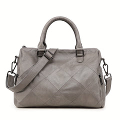 Cowhide Crossbody Bag for Women with Large Capacity