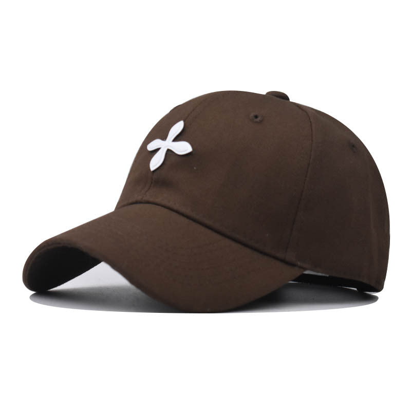 Cross Patch Baseball Cap Candy Casual Sun Hat Unisex Adjustable Sports Dad Hats