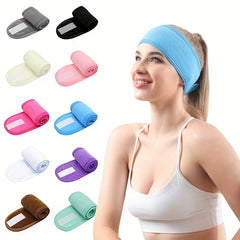 Candy Reversible Headband Head Scarf Elastic Head Wrap