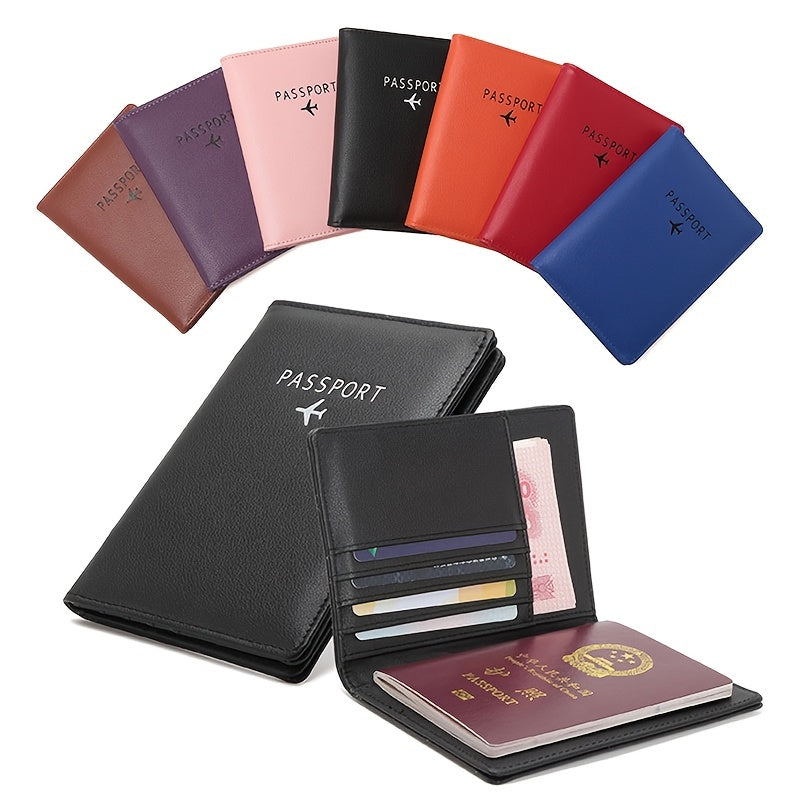 RFID Blocking Waterproof Travel Passport Holder Wallet