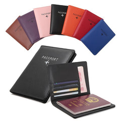 RFID Blocking Waterproof Travel Passport Holder Wallet