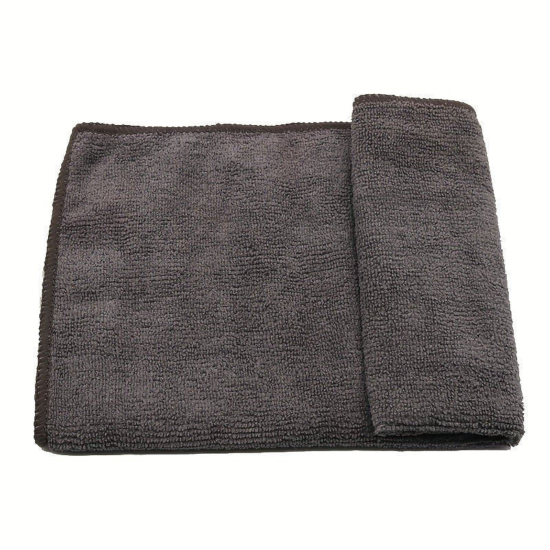 2 Pcs Microfiber Cleaning Rags Small Square Towels Household Cleaning