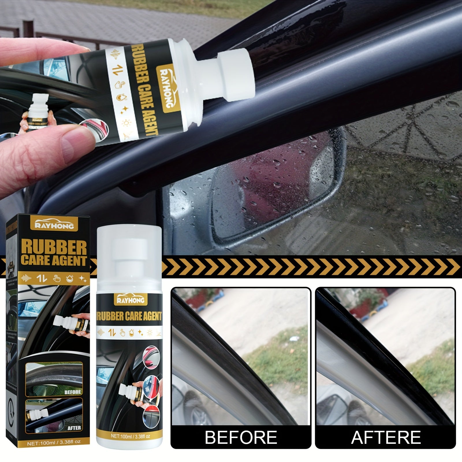 Car Rubber Maintenance Agent Anti Aging Polishing Decontamination