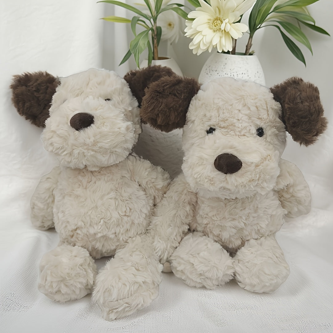 Adorable Puppy Plush Toy 1pc Ultra Soft 12 6 Realistic Stuffed Dog Mixed Colors