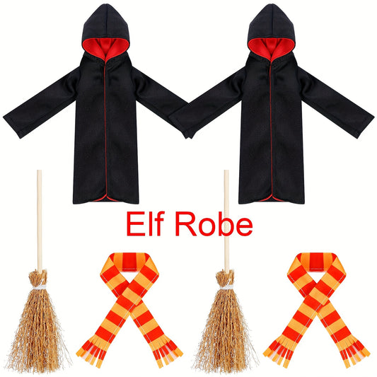 Elf Accessories Clothes Christmas Gift Toys Robe Scarf Muffler Doll Accessories