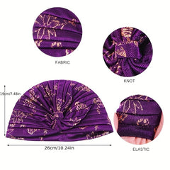 Boho Floral Head Scarf Cap Chemo Hats