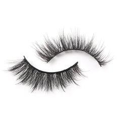 6D Fluffy Faux Mink Lashes 17mm Soft Stem Lightweight