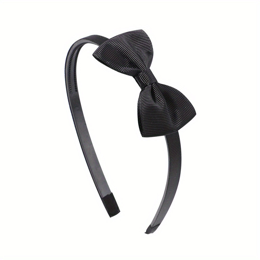 Baby Girls Bowknot Hair Hoop Headwear Princess Hair Accessories