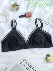 Floral Lace Wireless Bra Comfy & Sexy Lingerie