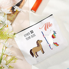 1973 Birthday For Women 50 Years Old Makeup Bag