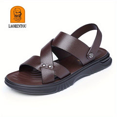 Men's Leather Outdoor Casual Sandals