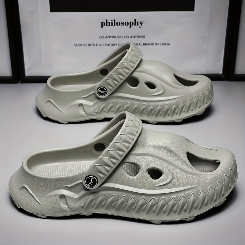 Men's Closed Toe Clogs Soft Sole Walking Sandals