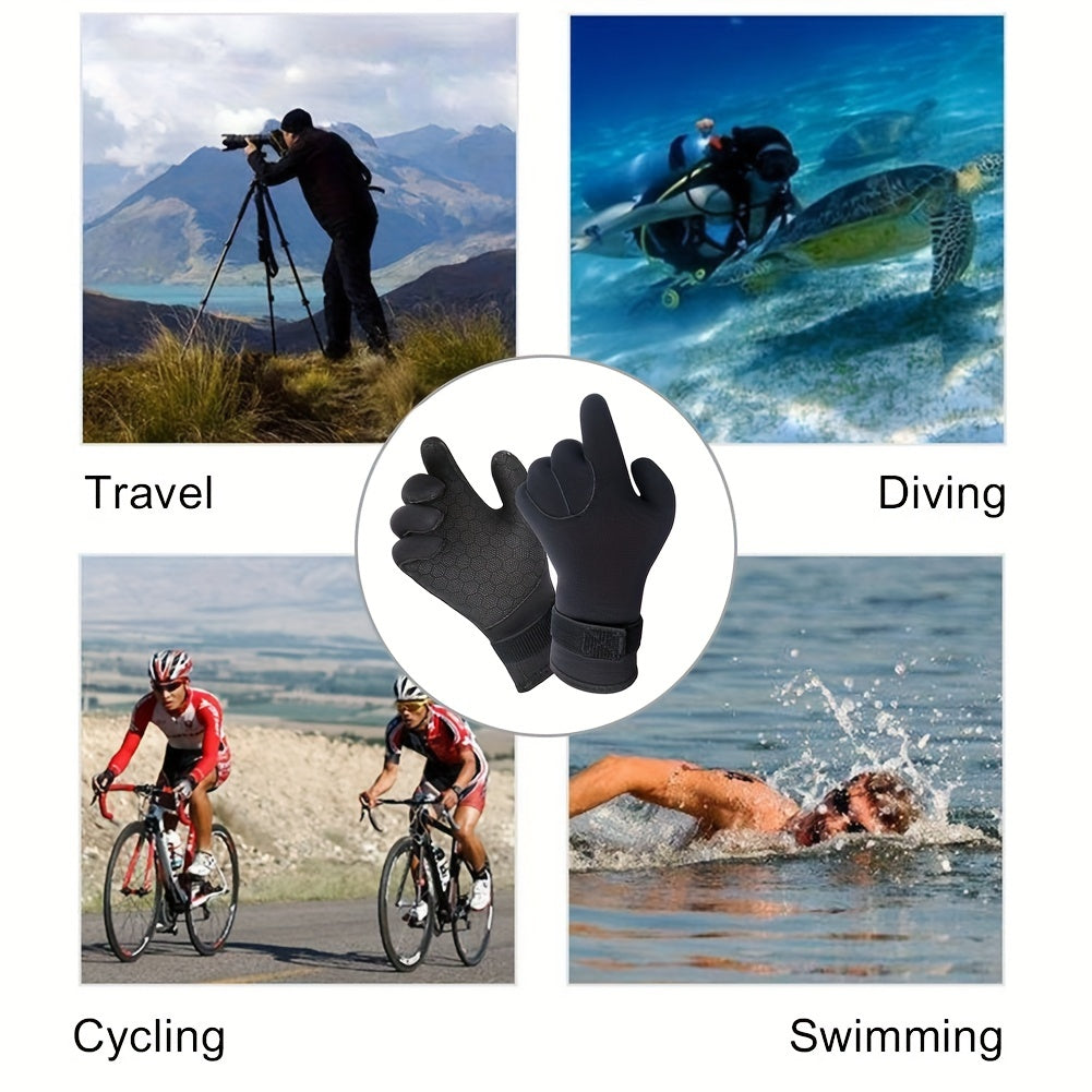 Neoprene Diving Gloves for Water Sports - 3mm 5mm Warm Keeping Gloves
