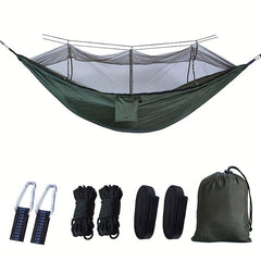 Portable Camping Hammock with Mosquito Net for Outdoor Adventures