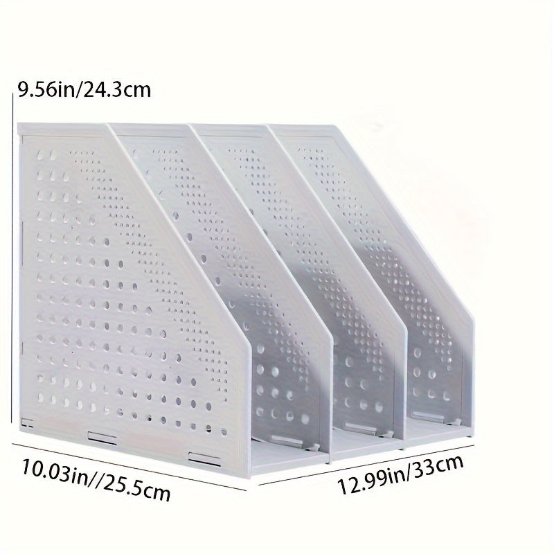 Bookshelf Standing File Holder Book Organizer for Thick Books